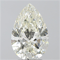 Natural Diamond 3.01 Carats, Pear with  Cut, I Color, VVS2 Clarity and Certified by IGI