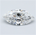 Natural Diamond 5.01 Carats, Marquise with  Cut, E Color, IF Clarity and Certified by GIA