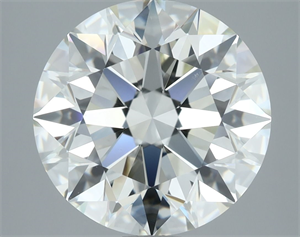 Foto Diamante Natural 4.09 quilates, Redondo , Color I, claridad VVS1 y certificado IGI de