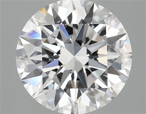 Picture of Lab Grown Diamond 2.55 Carats, Round with Ideal Cut, D Color, VVS2 Clarity and Certified by IGI