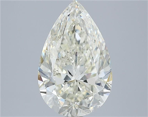 Picture of Natural Diamond 3.01 Carats, Pear with  Cut, I Color, SI1 Clarity and Certified by IGI