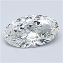 Diamante Natural 3.02 quilates, Ovalado , Color H, claridad VS2 y certificado GIA