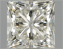 Natural Diamond 1.01 Carats, Princess with  Cut, K Color, VVS2 Clarity and Certified by GIA