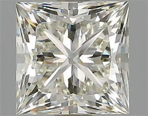 Picture of Natural Diamond 1.01 Carats, Princess with  Cut, K Color, VVS2 Clarity and Certified by GIA