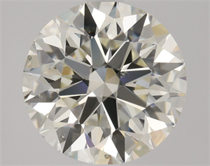 Foto Diamante Natural 2.01 quilates, Redondo , Color L, claridad SI1 y certificado GIA de