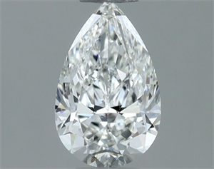Picture of Natural Diamond 0.60 Carats, Pear with  Cut, G Color, SI1 Clarity and Certified by GIA