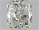 Natural Diamond 1.00 Carats, Radiant with  Cut, J Color, SI1 Clarity and Certified by GIA