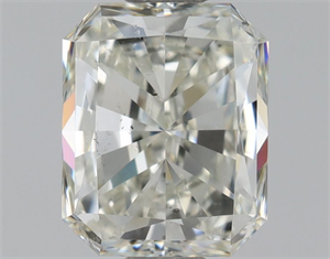 Picture of Natural Diamond 1.00 Carats, Radiant with  Cut, J Color, SI1 Clarity and Certified by GIA