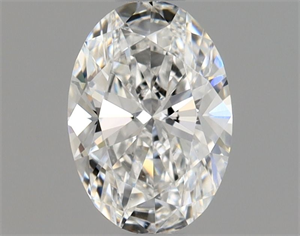 Picture of Natural Diamond 0.51 Carats, Oval with  Cut, E Color, SI1 Clarity and Certified by GIA
