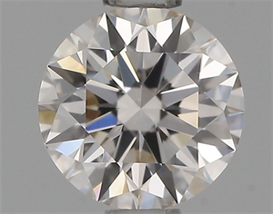 Picture of Natural Diamond 0.58 Carats, Round with Excellent Cut, I Color, VS1 Clarity and Certified by GIA