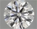 Natural Diamond 0.40 Carats, Round with Very Good Cut, E Color, SI2 Clarity and Certified by IGI