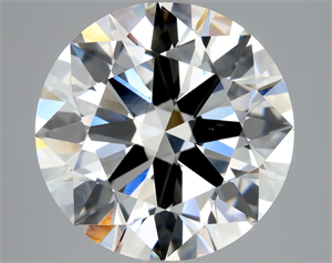Picture of Natural Diamond 4.50 Carats, Round with Excellent Cut, J Color, VS1 Clarity and Certified by GIA