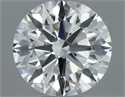 Natural Diamond 0.70 Carats, Round with Excellent Cut, E Color, VS1 Clarity and Certified by IGI