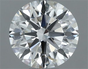 Picture of Natural Diamond 0.70 Carats, Round with Excellent Cut, E Color, VS1 Clarity and Certified by IGI