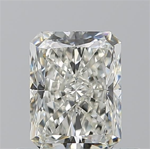 Picture of Natural Diamond 0.70 Carats, Radiant with  Cut, J Color, VS1 Clarity and Certified by GIA