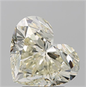 Natural Diamond 3.52 Carats, Heart with  Cut, L Color, VS1 Clarity and Certified by IGI