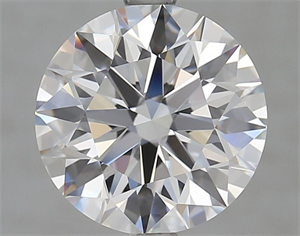 Picture of Lab Grown Diamond 3.52 Carats, Round with Ideal Cut, D Color, IF Clarity and Certified by IGI