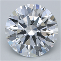 Lab Grown Diamond 4.45 Carats, Round with Ideal Cut, E Color, VS1 Clarity and Certified by IGI
