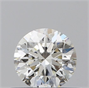 Natural Diamond 0.45 Carats, Round with Excellent Cut, I Color, SI2 Clarity and Certified by GIA