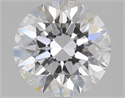 Diamante Natural 1.68 quilates, Redondo , Color D, claridad FL y certificado GIA