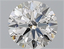 Natural Diamond 2.01 Carats, Round with Excellent Cut, G Color, SI2 Clarity and Certified by GIA