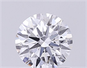Lab Grown Diamond 0.74 Carats, Round with Ideal Cut, D Color, VVS2 Clarity and Certified by IGI
