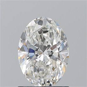 Picture of Natural Diamond 1.20 Carats, Oval with  Cut, H Color, VS2 Clarity and Certified by GIA