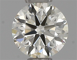 Picture of Natural Diamond 0.45 Carats, Round with Excellent Cut, J Color, VVS2 Clarity and Certified by IGI