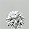Lab Grown Diamond 1.10 Carats, Round with Ideal Cut, E Color, VS1 Clarity and Certified by IGI