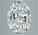 Diamante Natural 2.14 quilates, Ovalado , Color F, claridad VS2 y certificado GIA