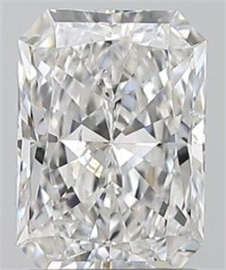 Foto Diamante Natural 1.50 quilates, Radiante , Color D, claridad VS2 y certificado GIA de