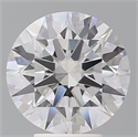 Lab Grown Diamond 4.60 Carats, Round with Ideal Cut, E Color, VS1 Clarity and Certified by IGI