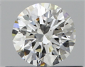 Diamante Natural 0.40 quilates, Redondo , Color F, claridad VVS2 y certificado GIA