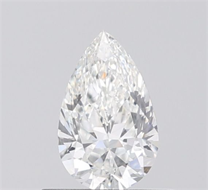 Picture of Natural Diamond 0.50 Carats, Pear with  Cut, F Color, VVS2 Clarity and Certified by IGI
