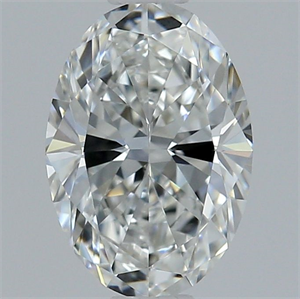 Foto Diamante Natural 0.80 quilates, Ovalado , Color F, claridad IF y certificado GIA de