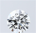 Lab Grown Diamond 2.04 Carats, Round with Ideal Cut, D Color, VVS2 Clarity and Certified by IGI