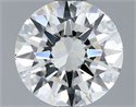 Diamante Natural 0.90 quilates, Redondo , Color I, claridad VVS1 y certificado IGI