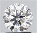 Natural Diamond 1.02 Carats, Round with Very Good Cut, I Color, VVS2 Clarity and Certified by GIA