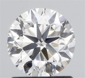 Picture of Natural Diamond 1.02 Carats, Round with Very Good Cut, I Color, VVS2 Clarity and Certified by GIA