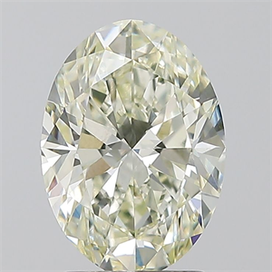 Picture of Natural Diamond 2.01 Carats, Oval with  Cut, K Color, SI1 Clarity and Certified by GIA