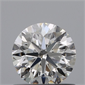 Natural Diamond 0.70 Carats, Round with Very Good Cut, F Color, VVS1 Clarity and Certified by GIA