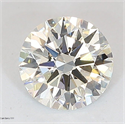 Del inventario de diamantes de laboratorio, 1.53 quilates, Redondo , Color I, claridad VVS2 y certificado IGI