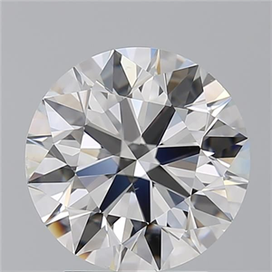 Foto Diamante Natural 2.90 quilates, Redondo , Color H, claridad SI1 y certificado GIA de