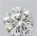 Diamante Natural 1.07 quilates, Redondo , Color J, claridad SI1 y certificado GIA