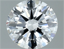 Natural Diamond 0.80 Carats, Round with Excellent Cut, E Color, VVS2 Clarity and Certified by GIA