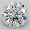 Lab Grown Diamond 2.02 Carats, Round with Ideal Cut, E Color, VS1 Clarity and Certified by IGI
