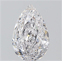 Diamante Natural 1.01 quilates, De pera , Color D, claridad I1 y certificado GIA
