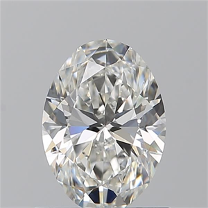 Picture of Natural Diamond 0.90 Carats, Oval with  Cut, G Color, VVS1 Clarity and Certified by GIA