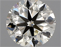 Diamante Natural 0.70 quilates, Redondo , Color K, claridad VS2 y certificado GIA