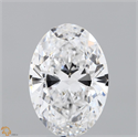 Natural Diamond 5.03 Carats, Oval with  Cut, D Color, VS2 Clarity and Certified by GIA